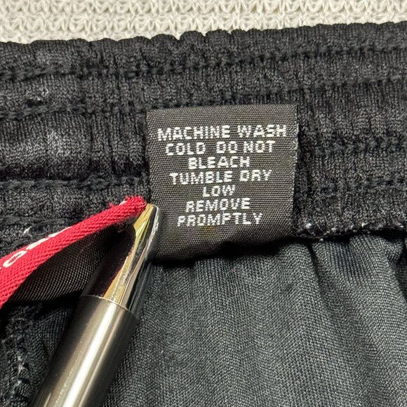 ProSpirit Mens Black Mesh Basketball Shorts Elastic Waist Drawstring Size Large - Picture 5 of 10